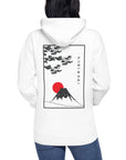 Mount Fuji Landmark Cotton Blend Hoodie