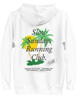 Palm Tree Slow Sundays Running Club Cotton Blend Hoodie