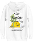 Cactus Slow Sundays Running Club Cotton Blend Hoodie