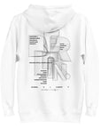 GUSTATORY Berlin Coffee Scene Cotton Blend Embroidered Hoodie