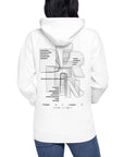 GUSTATORY Berlin Coffee Scene Cotton Blend Embroidered Hoodie