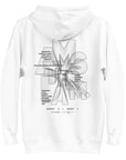 GUSTATORY Amsterdam Coffee Scene Cotton Blend Embroidered Hoodie