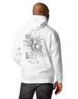 GUSTATORY Amsterdam Coffee Scene Cotton Blend Embroidered Hoodie