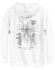 GUSTATORY Tokyo Coffee Scene Cotton Blend Embroidered Hoodie