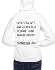 Think Ocean Orangutan Aspirations Cotton Blend Embroidered Hoodie