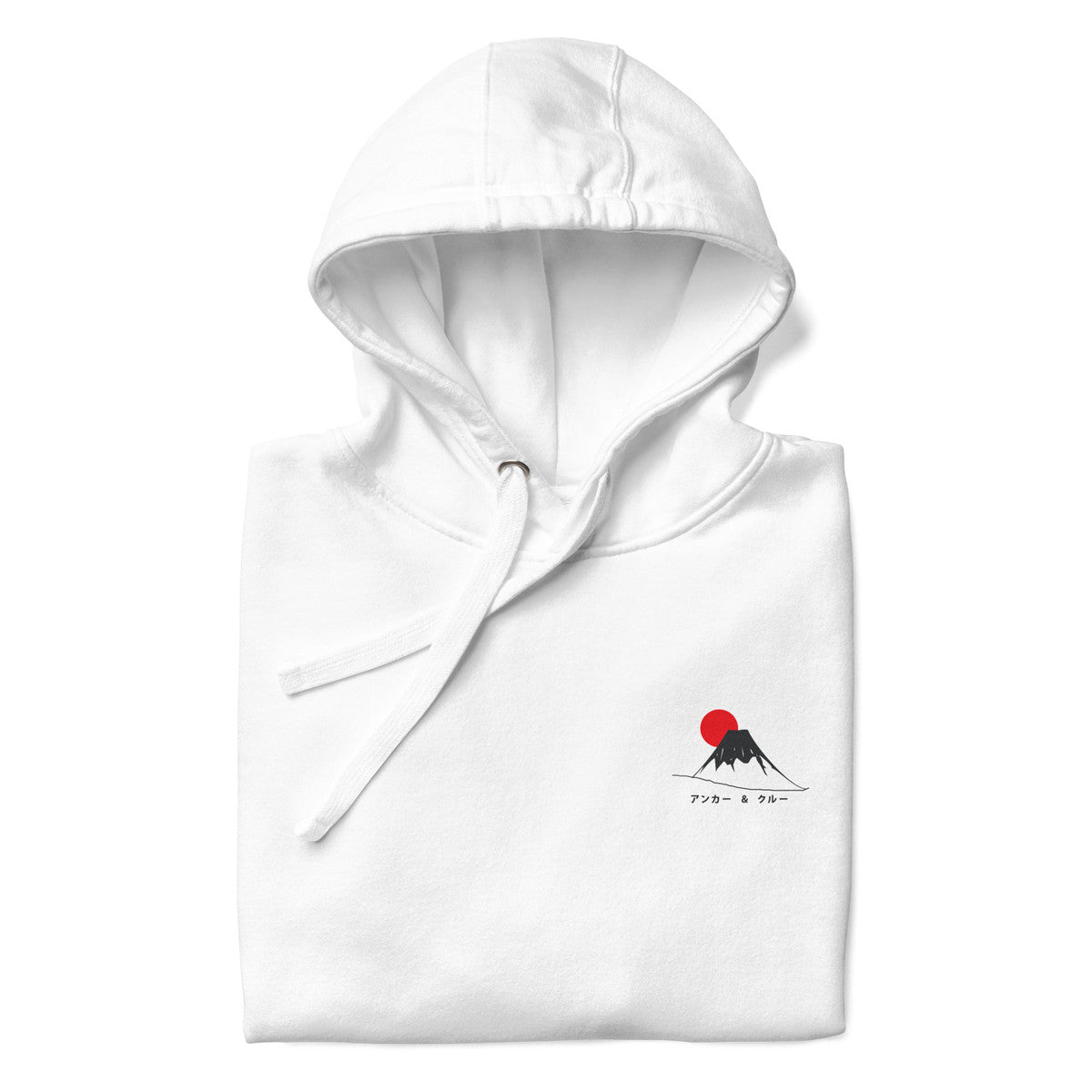 Mount Fuji Landmark Cotton Blend Hoodie