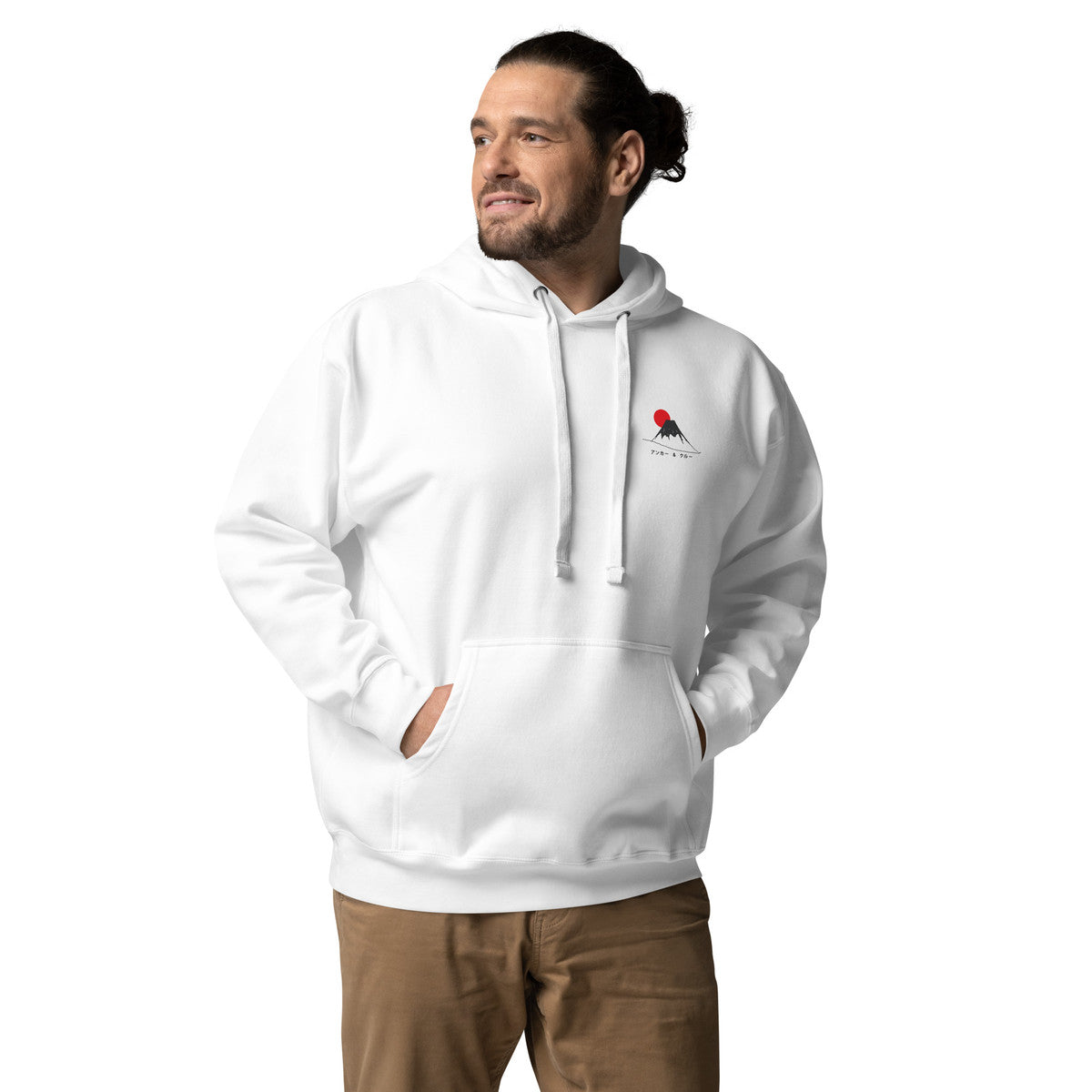 Mount Fuji Landmark Cotton Blend Hoodie