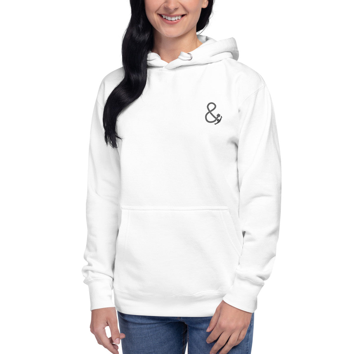 Palm Tree Slow Sundays Running Club Cotton Blend Hoodie