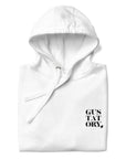 GUSTATORY Berlin Coffee Scene Cotton Blend Embroidered Hoodie