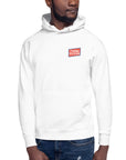 Think Ocean Polar Bear Pixel Art Cotton Blend Hoodie