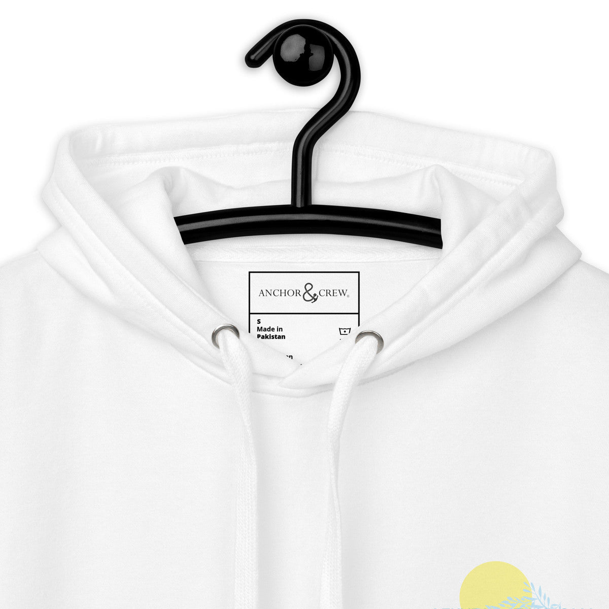 Santorini Landmark Cotton Blend Hoodie