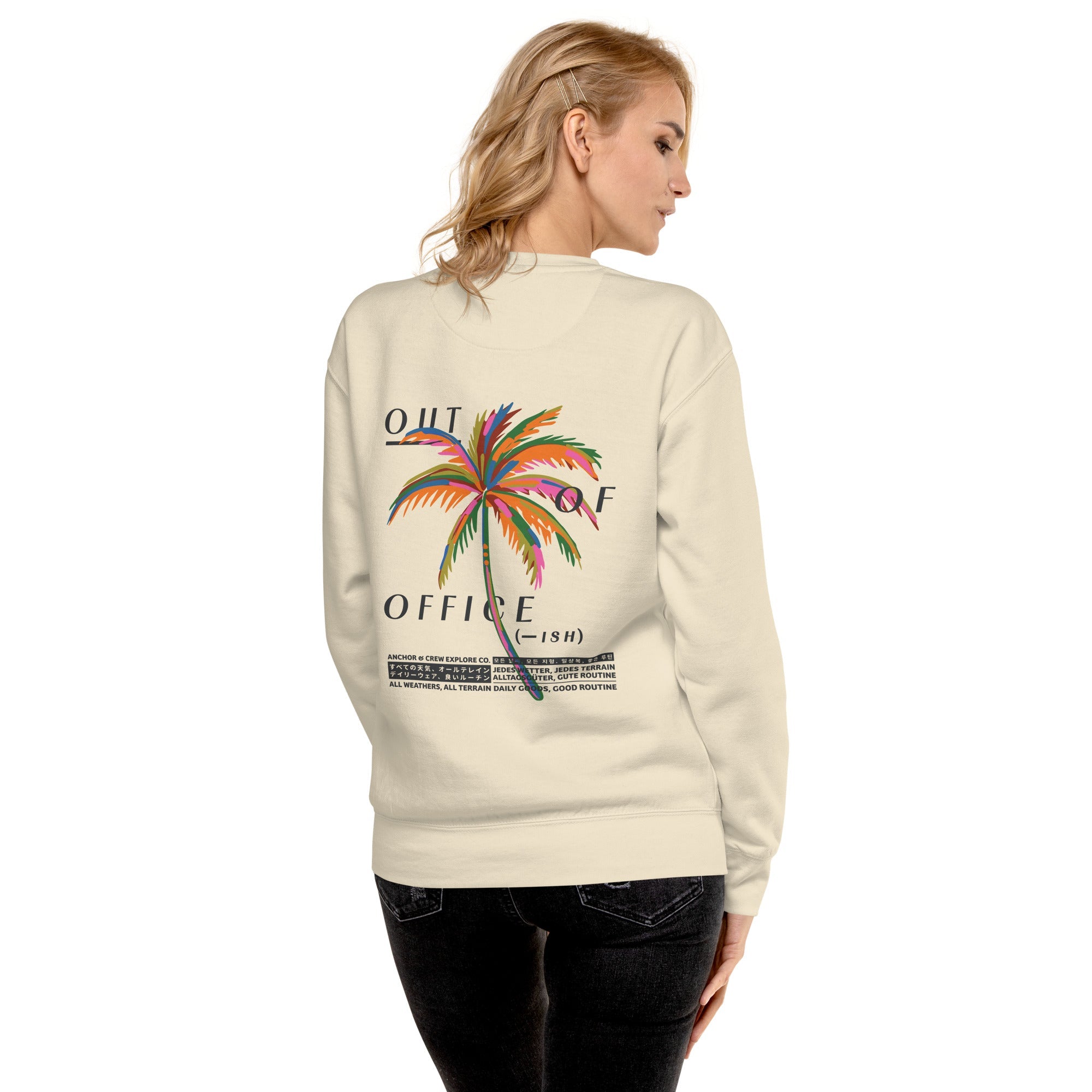 Out Of Office Passenger Organic Cotton Sweatshirt