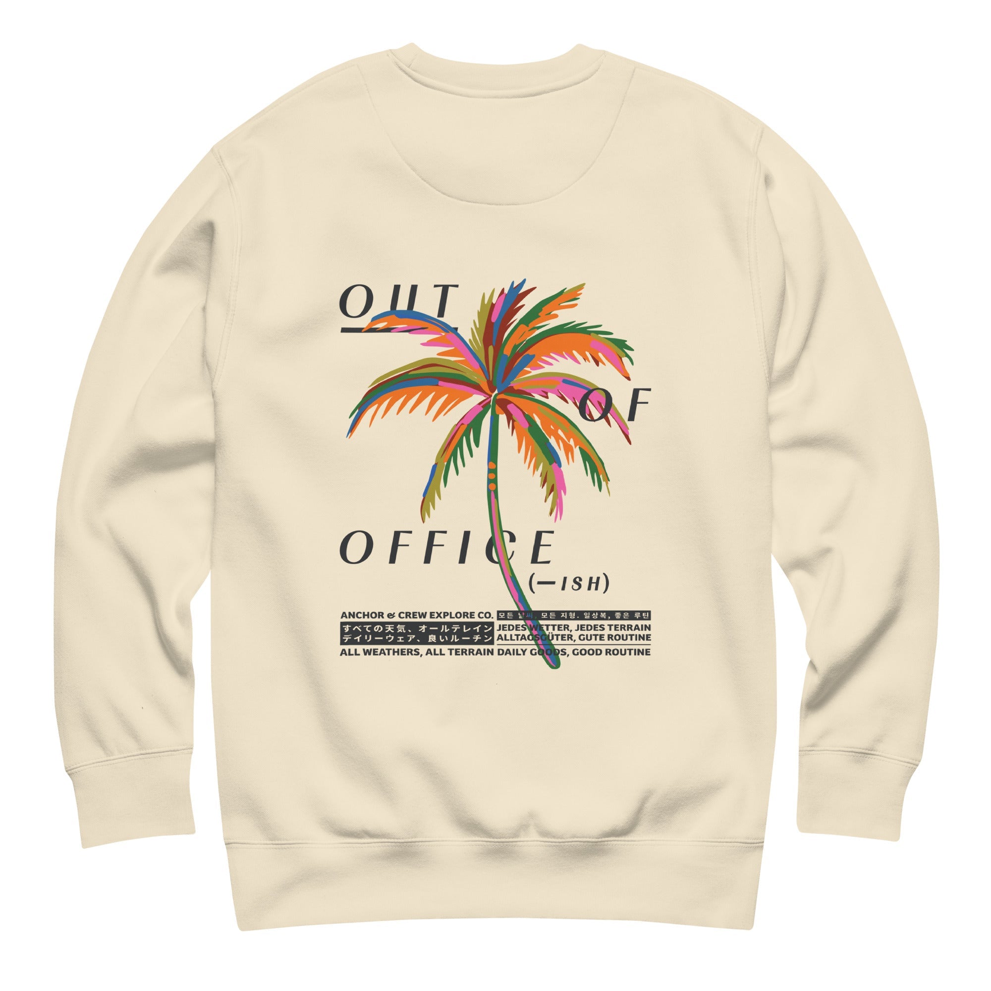 Out Of Office Passenger Organic Cotton Sweatshirt