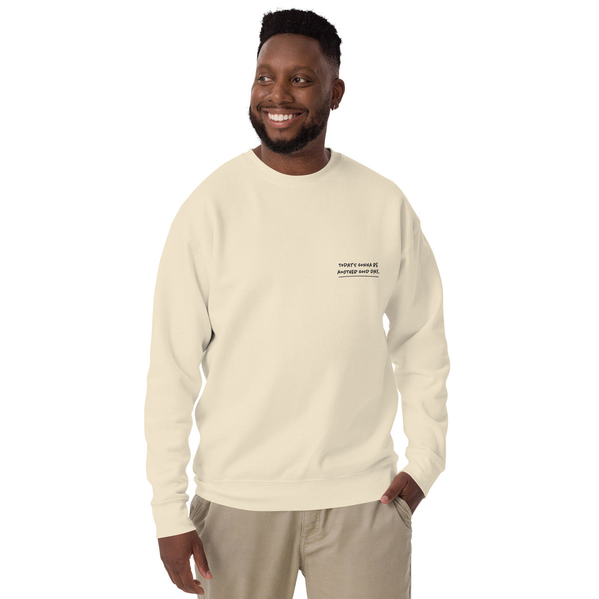 Flamingo Another Good Day Cotton Blend Sweatshirt