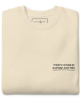 Koi Fish Another Good Day Cotton Blend Sweatshirt