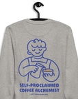 GUSTATORY Coffee Alchemist Cotton Blend Embroidered Sweatshirt