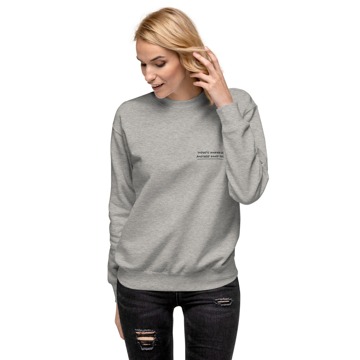 Octopus Another Good Day Cotton Blend Sweatshirt