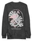Flamingo Another Good Day Cotton Blend Sweatshirt