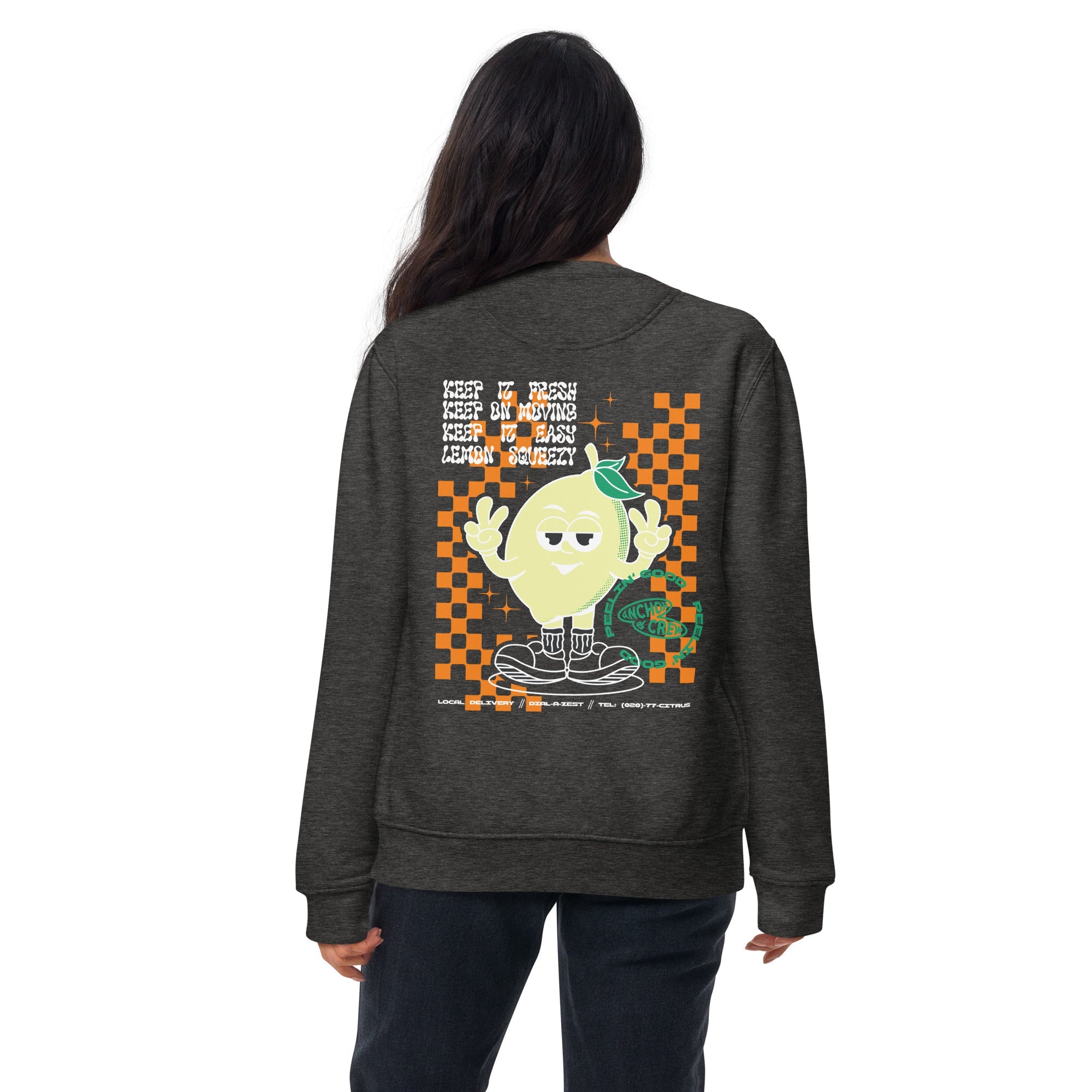 Lemon Fresh Dial-A-Local Organic Cotton Sweatshirt