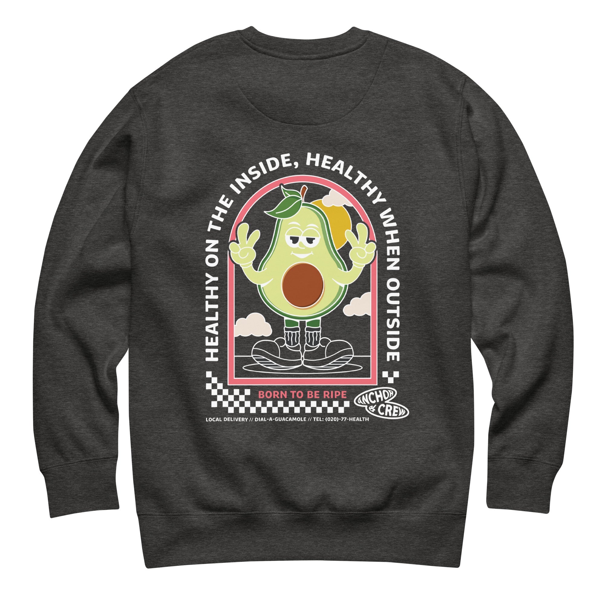 Ripe Avocado Dial-A-Local Organic Cotton Sweatshirt