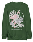 Flamingo Another Good Day Cotton Blend Sweatshirt