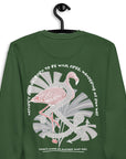 Flamingo Another Good Day Cotton Blend Sweatshirt