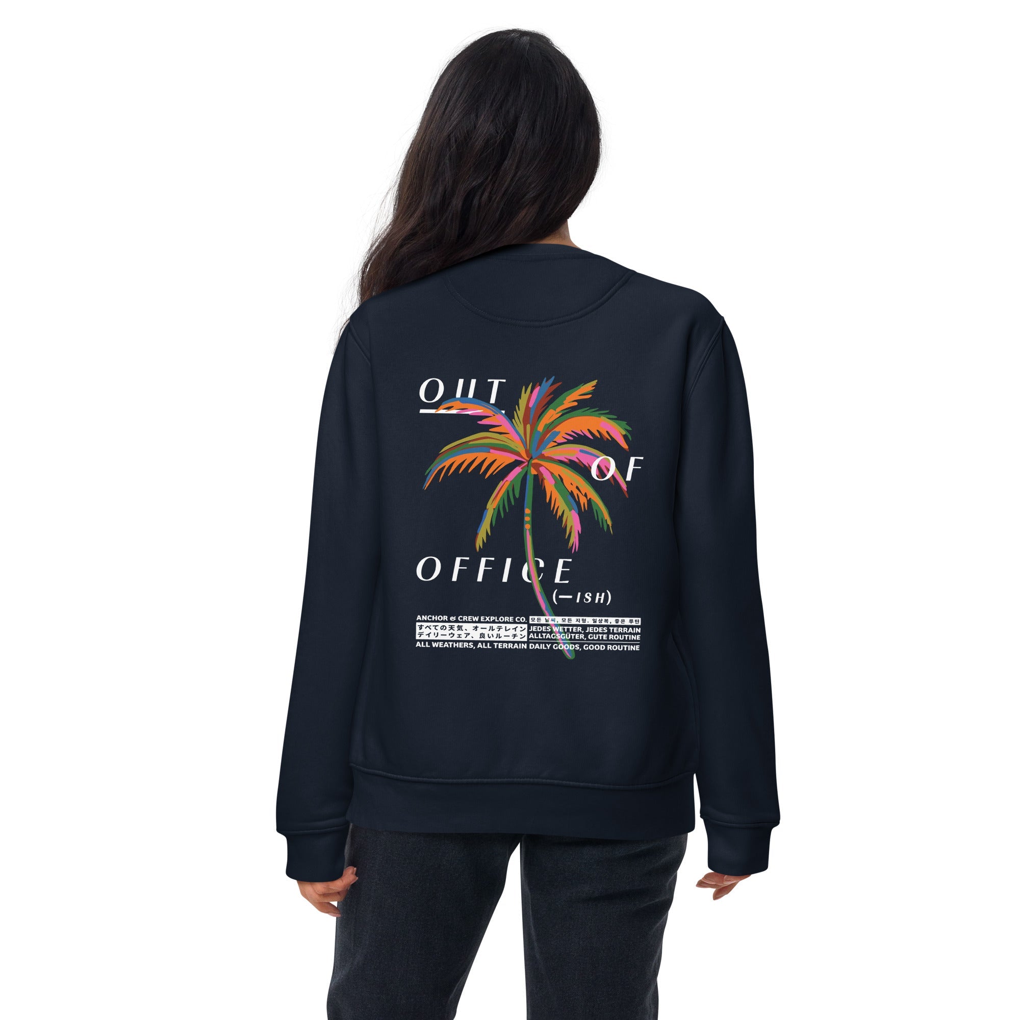 Out Of Office Passenger Organic Cotton Sweatshirt