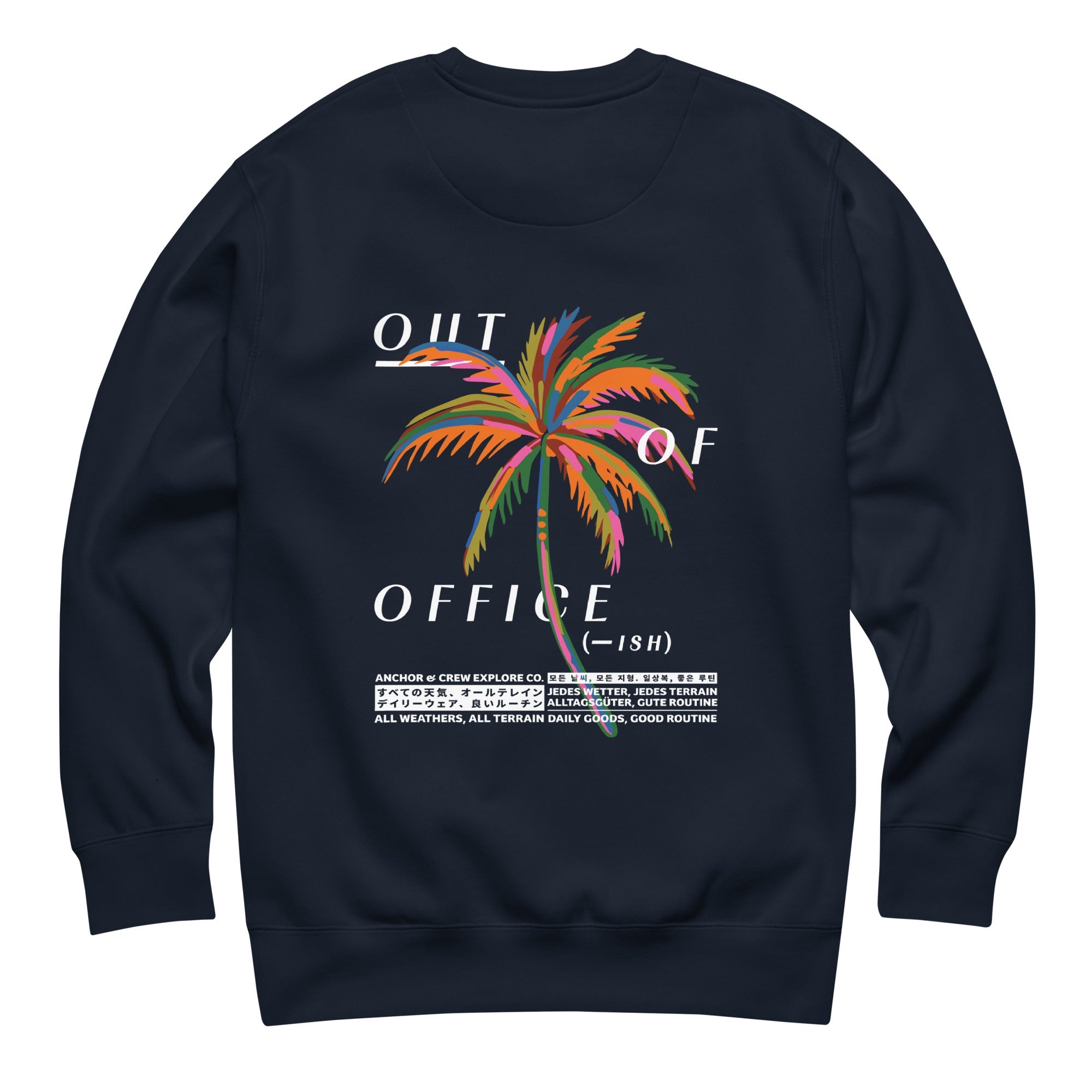 Out Of Office Passenger Organic Cotton Sweatshirt
