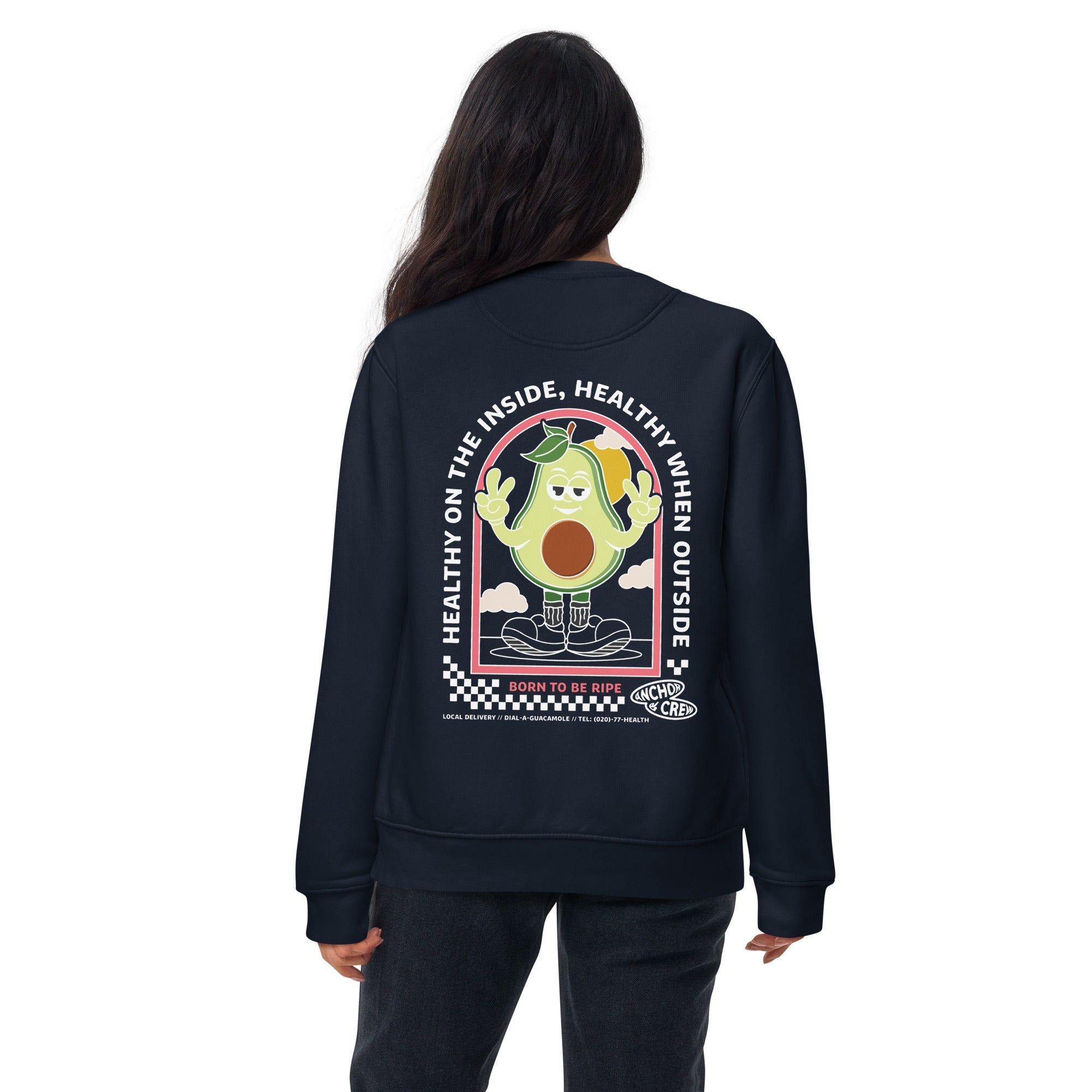Ripe Avocado Dial-A-Local Organic Cotton Sweatshirt