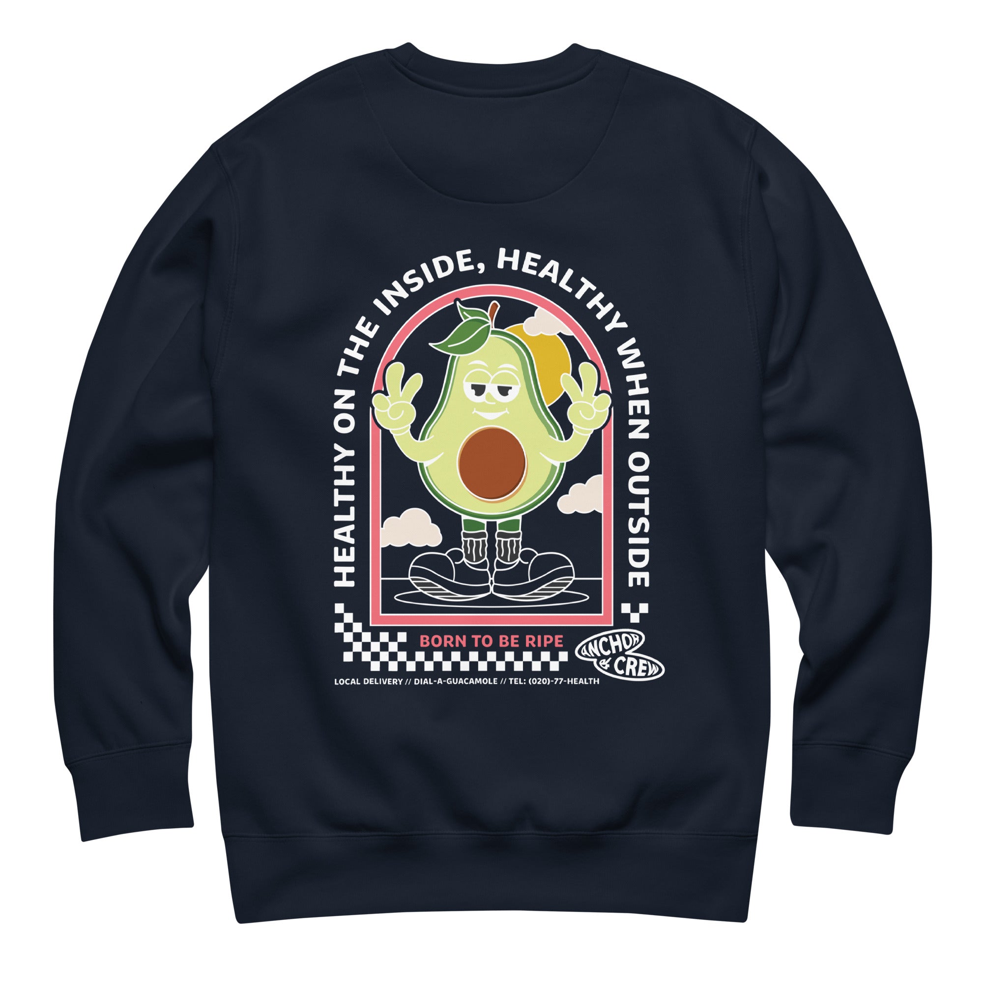 Ripe Avocado Dial-A-Local Organic Cotton Sweatshirt