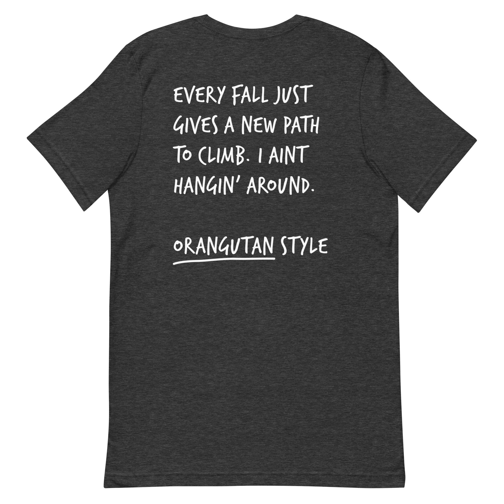 Think Ocean Orangutan Aspirations Cotton Embroidered T-Shirt