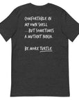 Think Ocean Turtle Aspirations Cotton Embroidered T-Shirt
