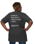 Think Ocean Leopard Aspirations Cotton Embroidered T-Shirt