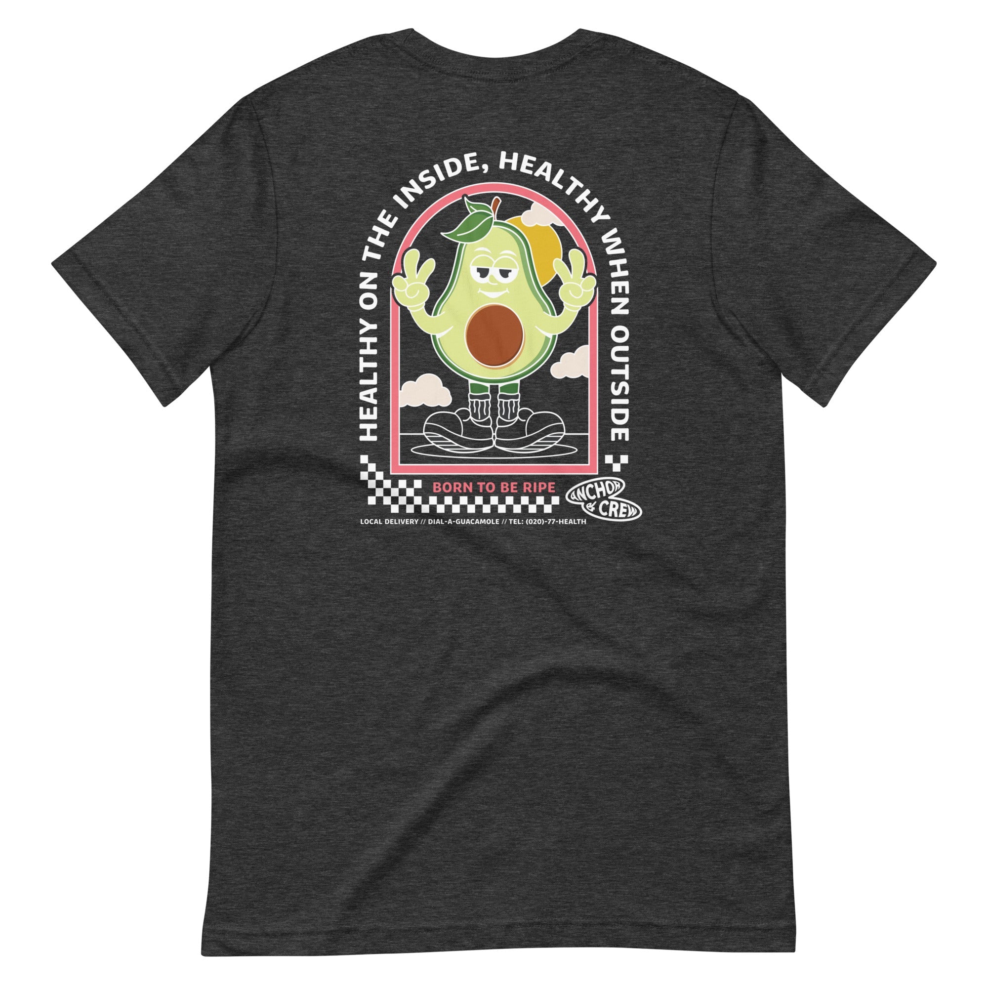 Ripe Avocado Dial-A-Local Organic Cotton T-Shirt