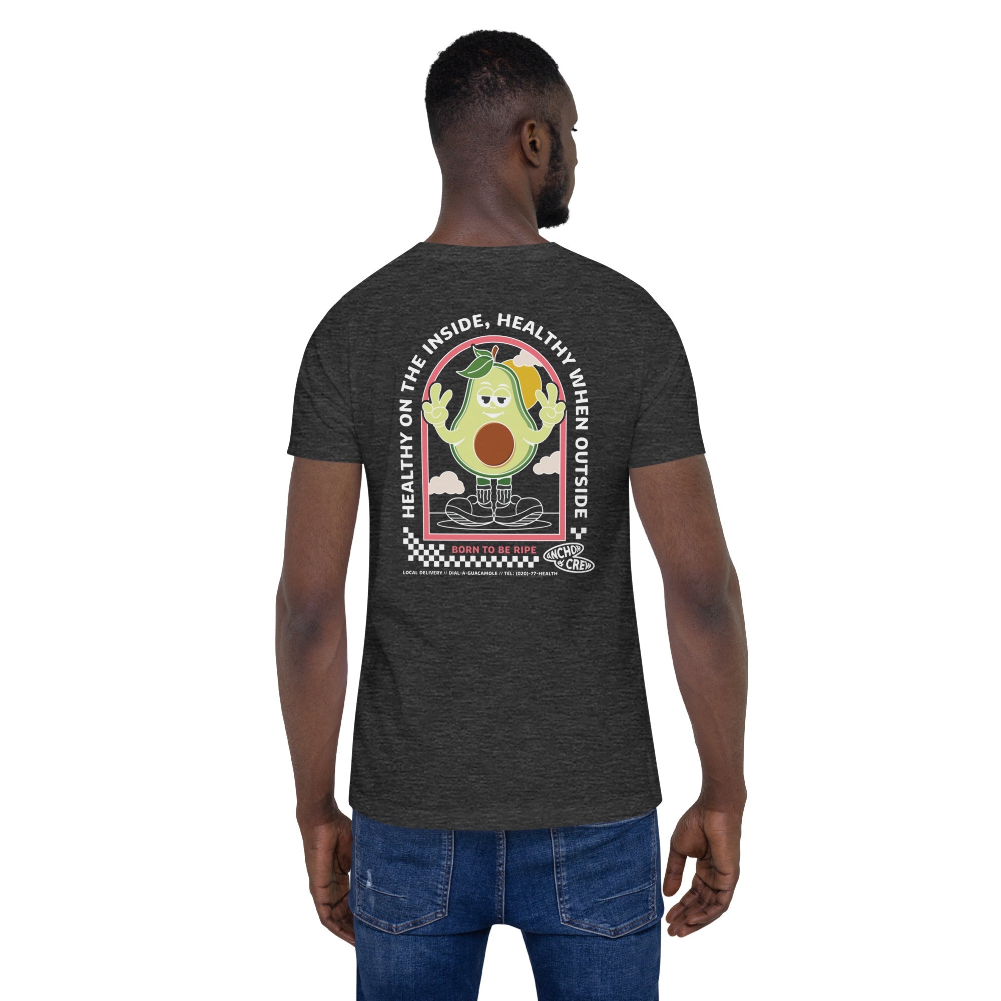 Ripe Avocado Dial-A-Local Organic Cotton T-Shirt