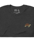Think Ocean Turtle Aspirations Cotton Embroidered T-Shirt