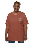 Think Ocean Octopus Fluorescence Cotton Embroidered T-Shirt