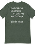Think Ocean Turtle Aspirations Cotton Embroidered T-Shirt