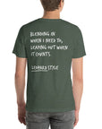 Think Ocean Leopard Aspirations Cotton Embroidered T-Shirt