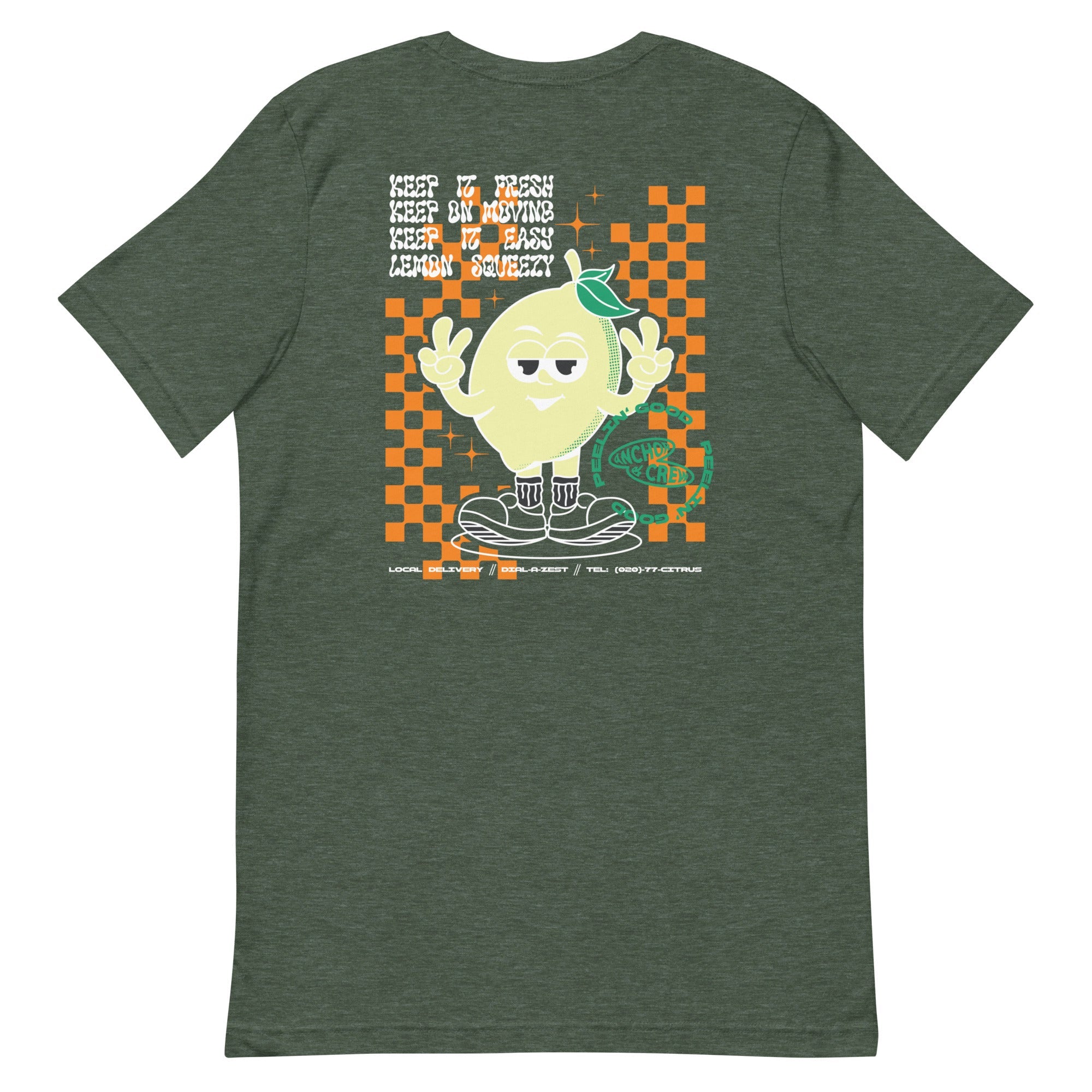 Lemon Fresh Dial-A-Local Organic Cotton T-Shirt