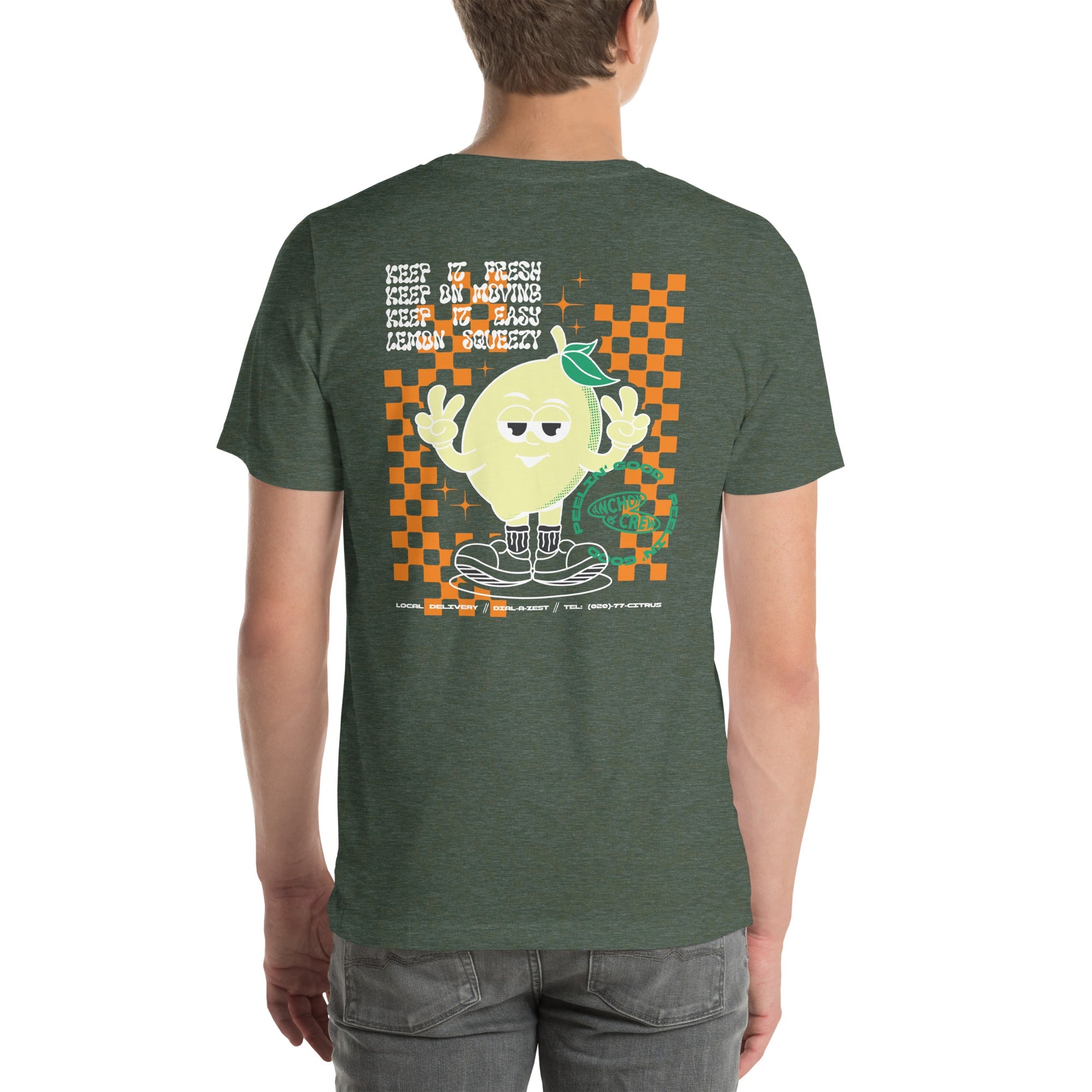 Lemon Fresh Dial-A-Local Organic Cotton T-Shirt