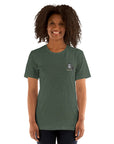 Think Ocean Gorilla Aspirations Cotton Embroidered T-Shirt