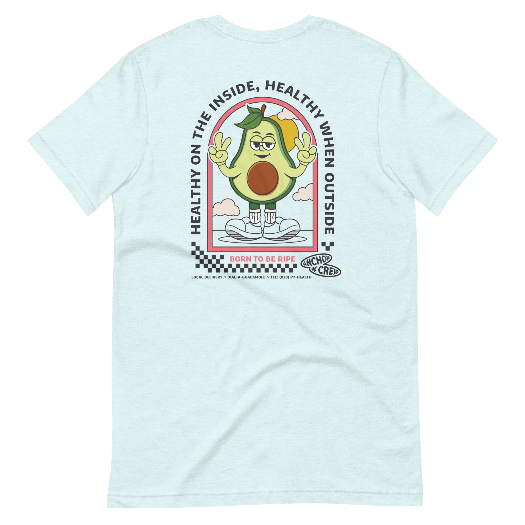 Ripe Avocado Dial-A-Local Organic Cotton T-Shirt