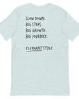 Think Ocean Elephant Aspirations Cotton Embroidered T-Shirt