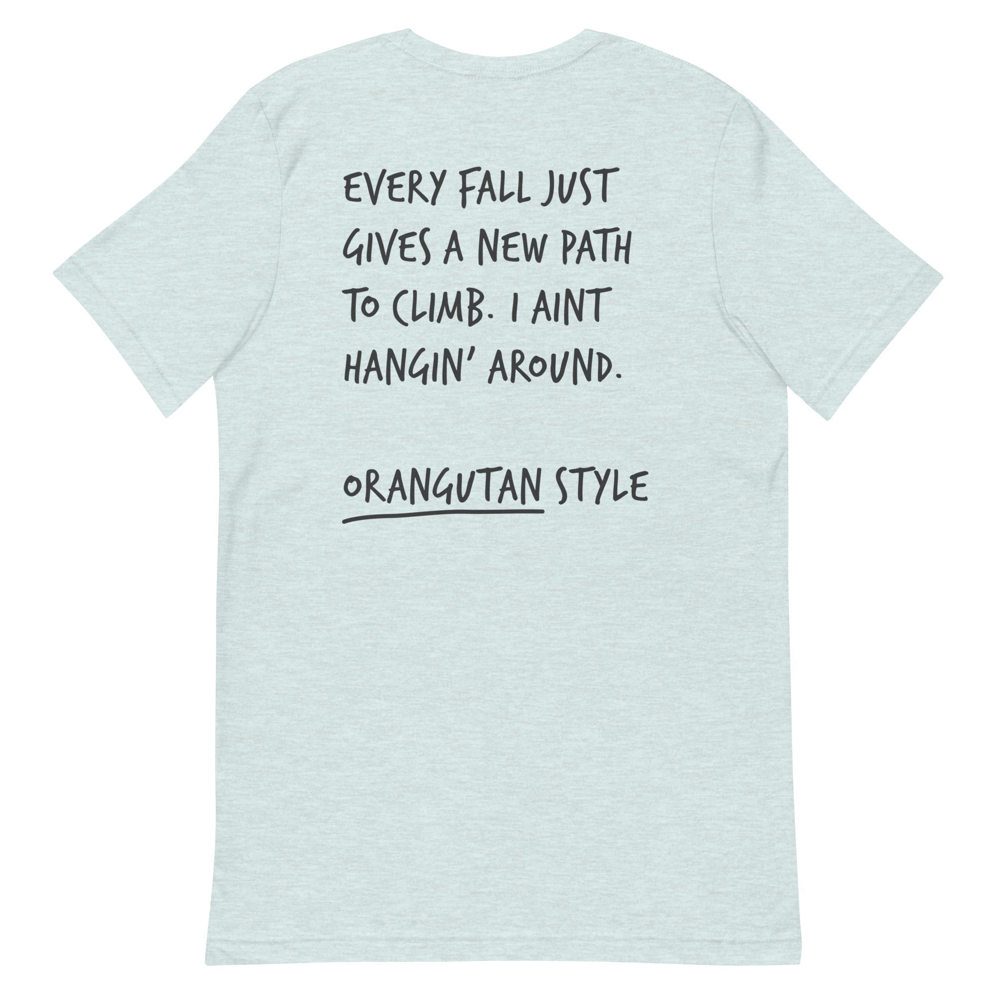 Think Ocean Orangutan Aspirations Cotton Embroidered T-Shirt