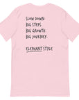 Think Ocean Elephant Aspirations Cotton Embroidered T-Shirt
