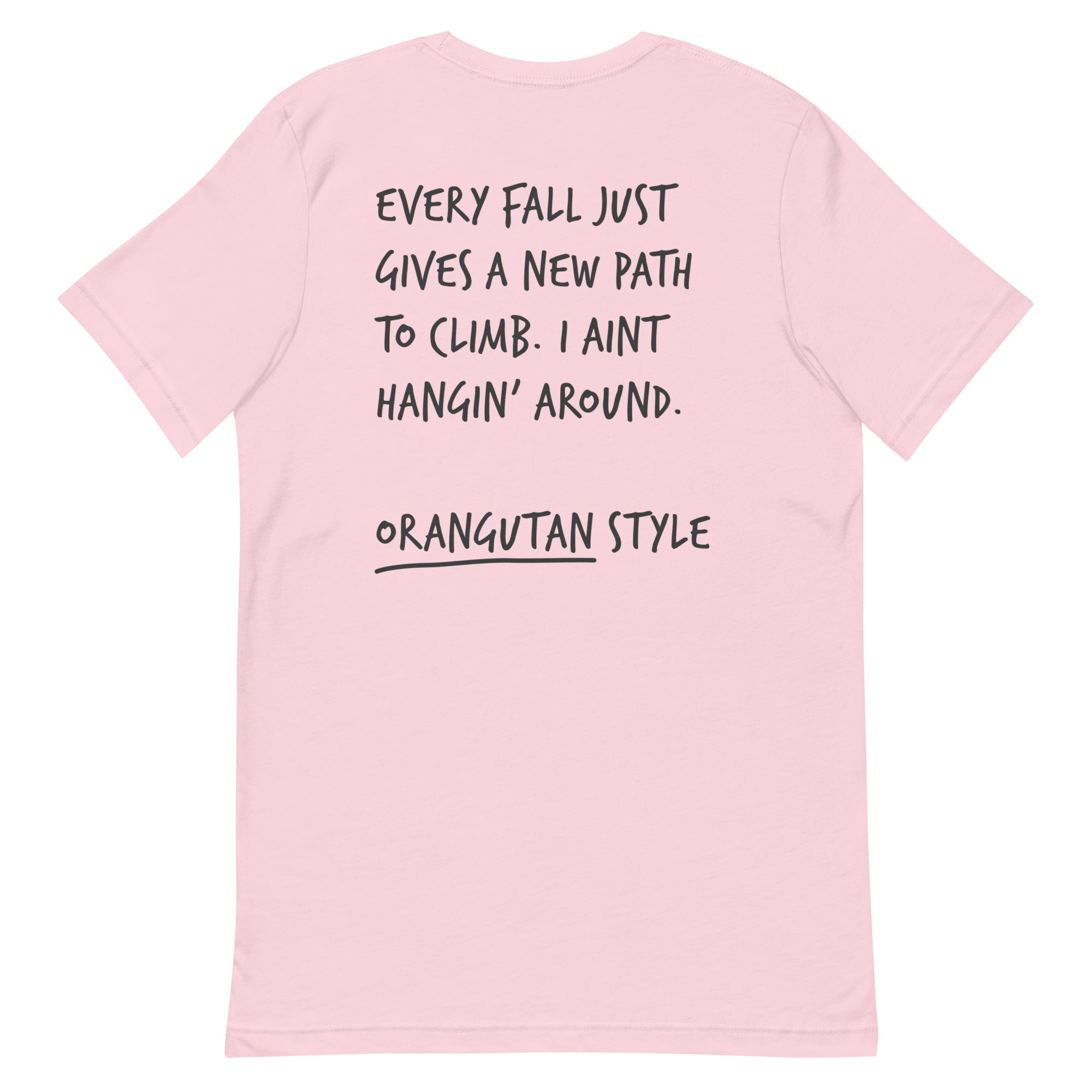 Think Ocean Orangutan Aspirations Cotton Embroidered T-Shirt