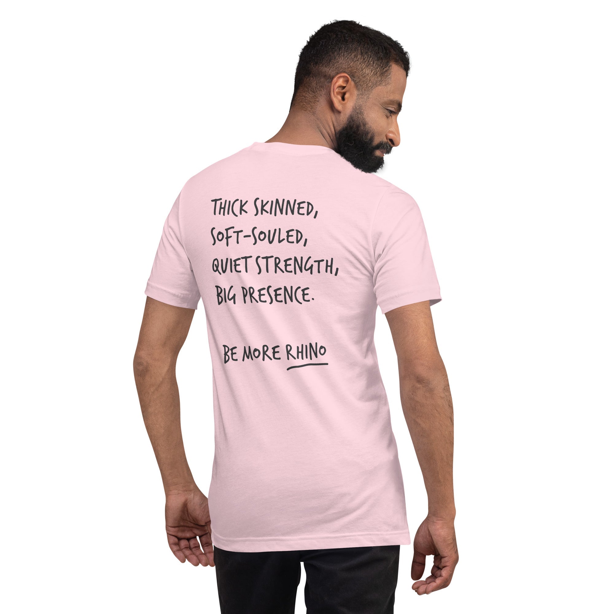Think Ocean Rhino Aspirations Cotton Embroidered T-Shirt