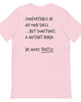 Think Ocean Turtle Aspirations Cotton Embroidered T-Shirt