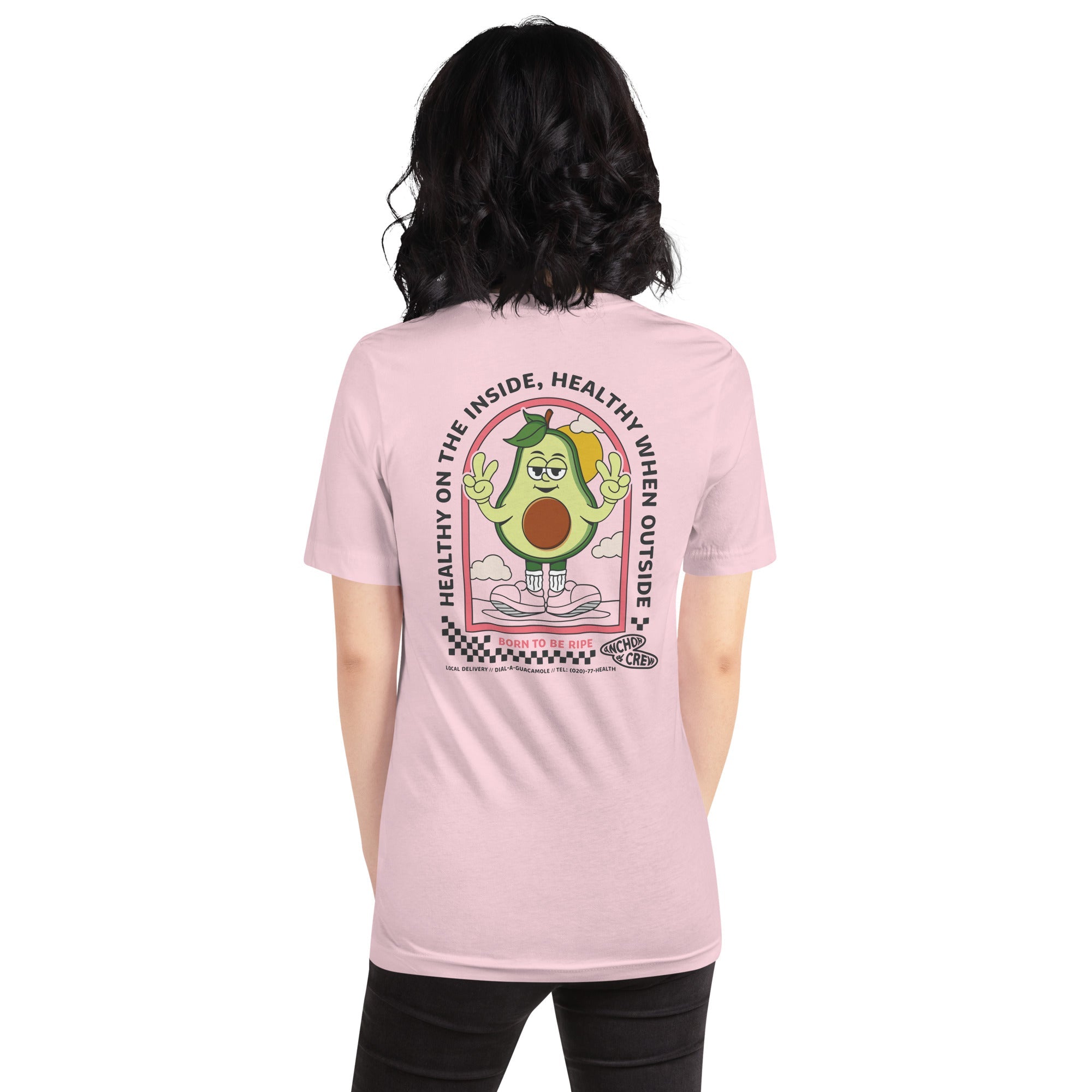 Ripe Avocado Dial-A-Local Organic Cotton T-Shirt